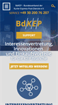 Mobile Screenshot of bdkep.de